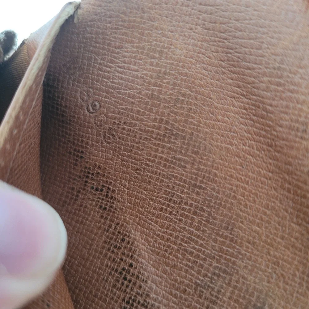 Louis Vuitton Monogram Canvas Vintage Tri-Fold Long Wallet Brown‎ M61215 France